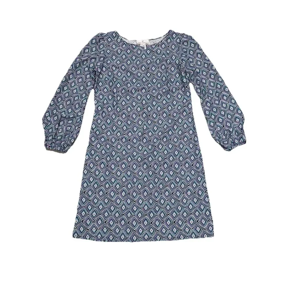 Jude Connally Chloe Shift Summer Dress Small Multicilor A004784 - Picture 2 of 8